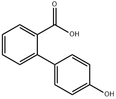 4'-HYDROXY-BIPHENYL-2-CARBOXYLIC ACID 结构式
