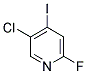 5-氯-2-氟-4-碘吡啶 结构式