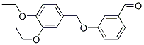 3-((3,4-二乙氧基苄基)氧基)苯甲醛 结构式