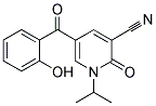 5-(2-HYDROXY-BENZOYL)-1-ISOPROPYL-2-OXO-1,2-DIHYDRO-PYRIDINE-3-CARBONITRILE 结构式