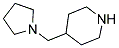 4-(PYRROLIDIN-1-YLMETHYL)PIPERIDINE 结构式