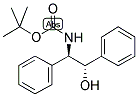 BOC-(1S,2R)-(+)-2-AMINO-1,2-DIPHENYLETHANOL 结构式