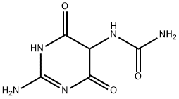 2-AMINO-5-UREIDO-4,6-PYRIMIDINEDIONE 结构式