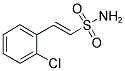 2-(2-CHLOROPHENYL) ETHENESULFONIC ACID AMIDE 结构式