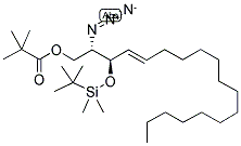 (2S,3R,4E)-2-AZIDO-3-(TERT-BUTYLDIMETHYLSILYL)-1-PIVALOYL-ERYTHRO-SPHINGOSINE 结构式