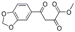 Α,Γ-二氧代-1,3-5-丁酸苯并二氧杂环戊烷甲酯 结构式