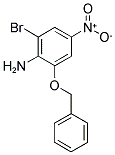 2-(BENZYLOXY)-6-BROMO-4-NITROANILINE 结构式