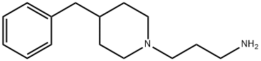 3-(4-苄基-哌啶-1-基)-丙胺 结构式