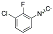 3-CHLORO-2-FLUOROPHENYL-ISOCYANIDE 结构式