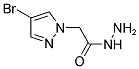 (4-Bromo-pyrazol-1-yl)-acetic acid hydrazide 结构式