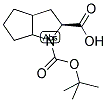 (S)-HEXAHYDRO-CYCLOPENTA[B]PYRROLE-1,2-DICARBOXYLIC ACID 1-TERT-BUTYL ESTER 结构式