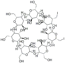 6ALPHA,6BETA-DIIODO-6ALPHA,6BETA-DIDEOXY-BETA-CYCLODEXTRIN 结构式