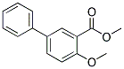 4-METHOXY-BIPHENYL-3-CARBOXYLIC ACID METHYL ESTER 结构式