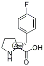 ALPHA-(4-FLUOROBENZYL)-(R)-PROLINE 结构式