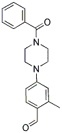 4-(4-BENZOYLPIPERAZIN-1-YL)-2-METHYLBENZALDEHYDE 结构式