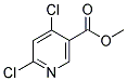 METHYL 4,6-DICHLORONICOTINATE 结构式