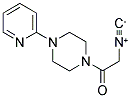 4-(2-PYRIDYL)-PIPERAZINO-1-ISOCYANO-ACETAMIDE 结构式