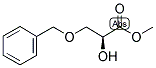 (S)-3-BENZYLOXY-2-HYDROXY-PROPIONIC ACID METHYL ESTER 结构式