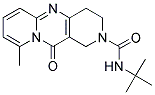 N-(TERT-BUTYL)-9-METHYL-11-OXO-4,11-DIHYDRO-1H-DIPYRIDO[1,2-A:4',3'-D]PYRIMIDINE-2(3H)-CARBOXAMIDE 结构式