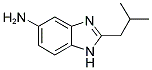 2-ISOBUTYL-1H-BENZOIMIDAZOL-5-YLAMINE 结构式