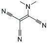 2-(DIMETHYLAMINO)-1,1,2-ETHYLENETRICARBONITRILE 结构式