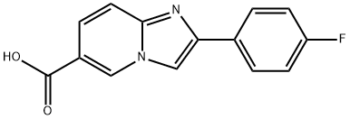 2-(4-Fluorophenyl)imidazo[1,2-a]pyridine-6-carboxylicacid