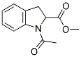 METHYL 1-ACETYL-2,3-DIHYDRO-1H-INDOLE-2-CARBOXYLATE 结构式