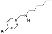 N-(4-BROMOBENZYL)HEXAN-1-AMINE 结构式