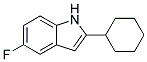 5-FLUORO-2-CYCLOHEXYL-1H-INDOLE 结构式