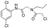 2-CHLORO-N-[2-[(2,5-DICHLOROPHENYL)AMINO]-2-OXOETHYL]-N-PROPYLACETAMIDE 结构式