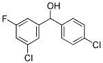 (3-氯-5-氟苯基)(4-氯苯基)甲醇 结构式