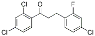 3-(4-CHLORO-2-FLUOROPHENYL)-2',4'-DICHLOROPROPIOPHENONE 结构式