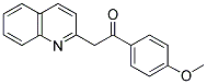 1-(4-METHOXYPHENYL)-2-QUINOLIN-2-YLETHANONE 结构式