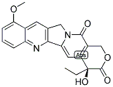 10-METHOXYCAMPTOTHECIN 结构式