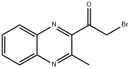 2-Bromo-1-(3-methyl-quinoxalin-2-yl)-ethanone 结构式