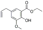 Ethyl 5-allyl-2-hydroxy-3-methoxybenzoate 结构式