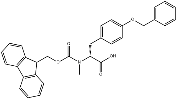 FMOC-D-METYR(BZL)-OH 结构式