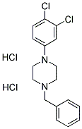 [(3,4-DICHLOROPHENYL)PHENYLMETHYL]PIPERAZINE DIHYDROCHLORIDE 结构式