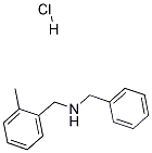 BENZYL-(2-METHYL-BENZYL)-AMINE HYDROCHLORIDE 结构式