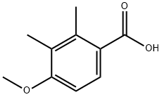 4-甲氧基-2,3-二甲基苯甲酸 结构式