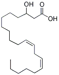 3(R,S)-羟基-11(Z),14(Z)二十碳二烯酸 结构式