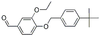 4-(4-TERT-BUTYL-BENZYLOXY)-3-ETHOXY-BENZALDEHYDE 结构式