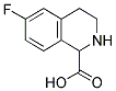 6-FLUORO-1,2,3,4-TETRAHYDRO-ISOQUINOLINE-1-CARBOXYLIC ACID 结构式