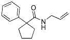 (PHENYLCYCLOPENTYL)-N-PROP-2-ENYLFORMAMIDE 结构式