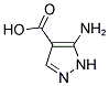 5-AMINOPYRAZOLE-4-CARBOXYLIC ACID 结构式