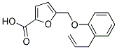 5-{[2-(丙-2-烯-1-基)苯氧基]甲基}呋喃-2-羧酸 结构式