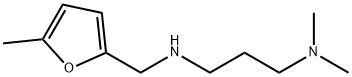 N1,N1-二甲基-N3-((5-甲基呋喃-2-基)甲基)丙烷-1,3-二胺 结构式