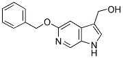 (5-BENZYLOXY-1H-PYRROLO[2,3-C]PYRIDIN-3-YL)-METHANOL 结构式