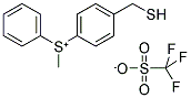 METHYL PHENYL (4-THIOMETHYLPHENYL) SULPHONIUM TRIFLATE 结构式