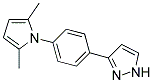 3-[4-(2,5-DIMETHYL-1H-PYRROL-1-YL)PHENYL]-1H-PYRAZOLE 结构式